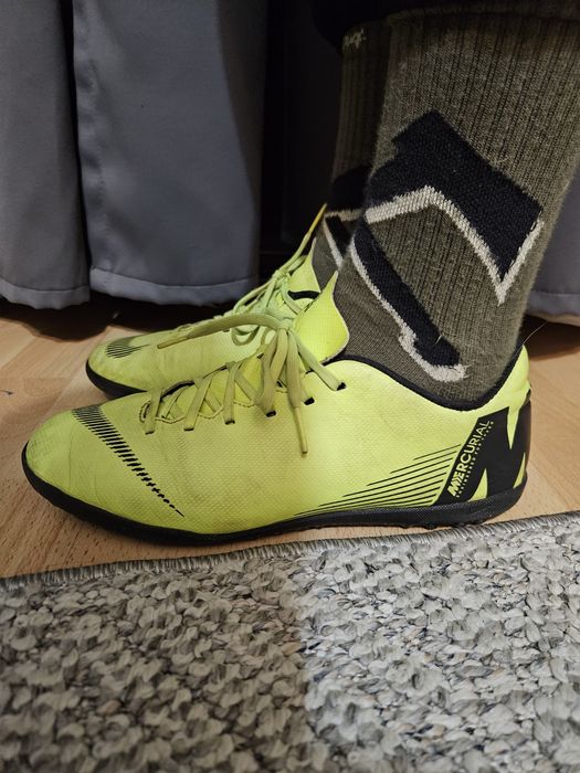 Nikw Мъжки футболни обувки МERCURIAL VAPOR 12, синтетични, зелени