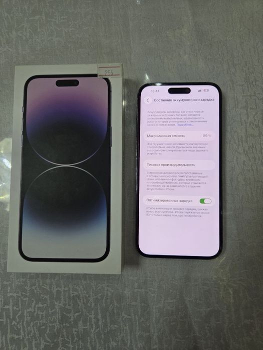 Iphone 14 Pro Max idiyal LL/A. 256GB. 89%