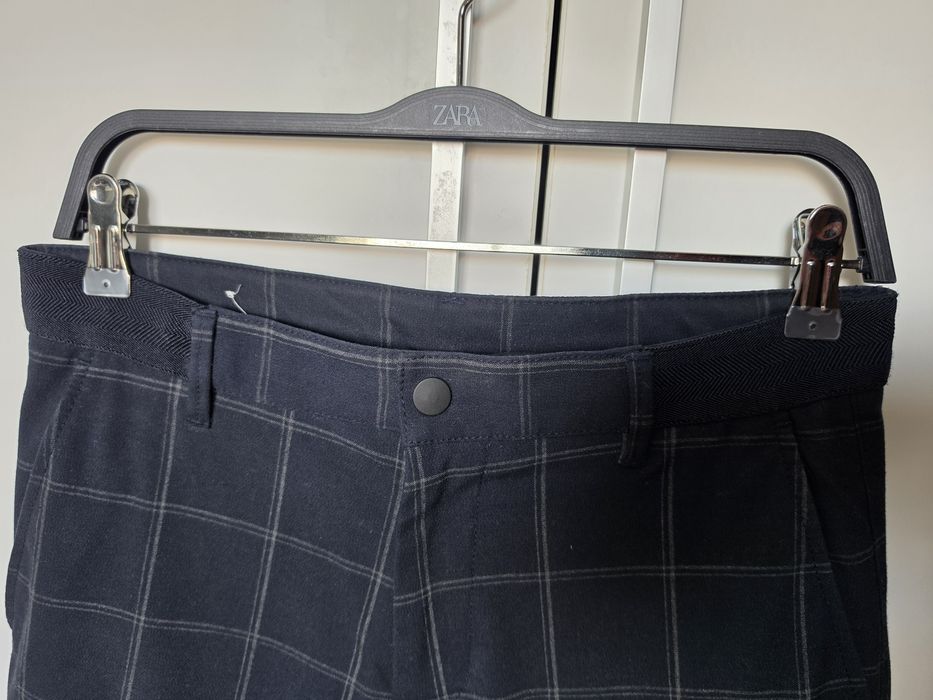 Кариран мъжки панталон Zara