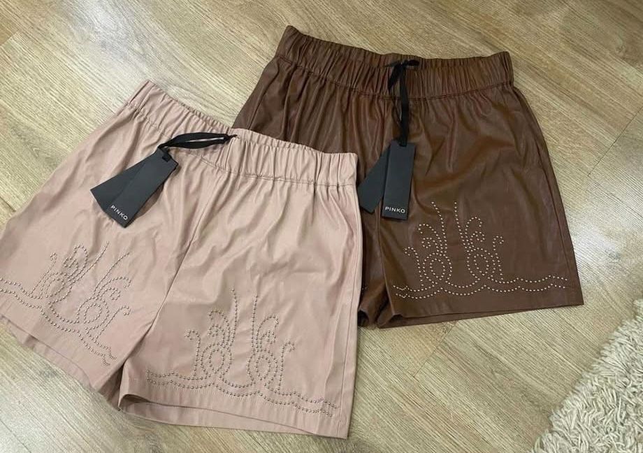 Нови къси кожени панталони Pinko