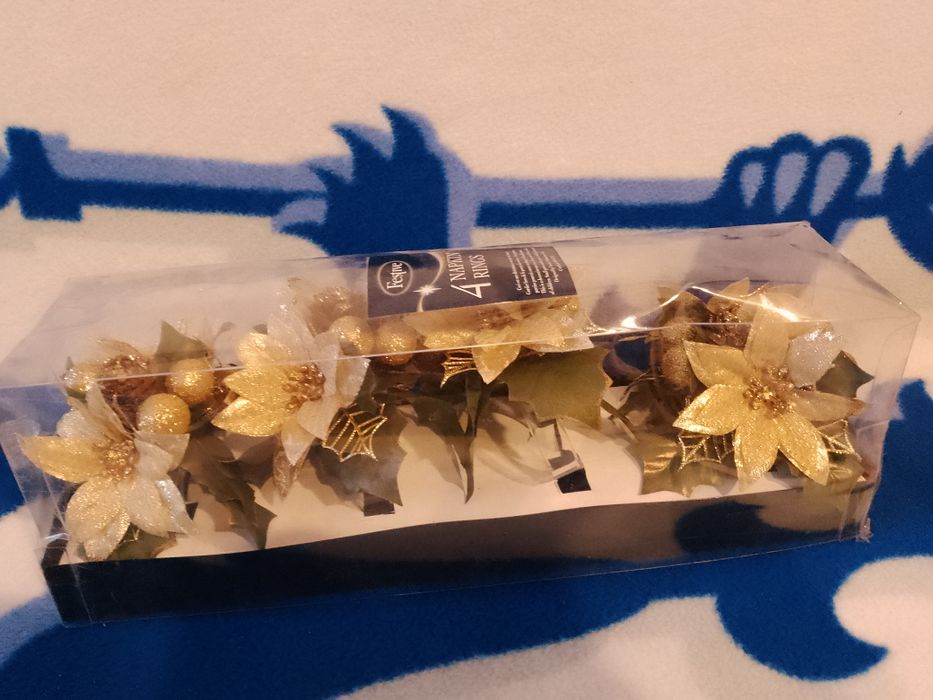 4 броя пръстени за салфетки