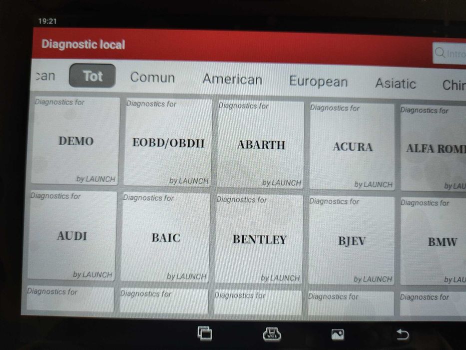 SET Diagnoza LAUNCH X431 CRP919E cu DBSCar VII / Bluetooth, Nou 2026