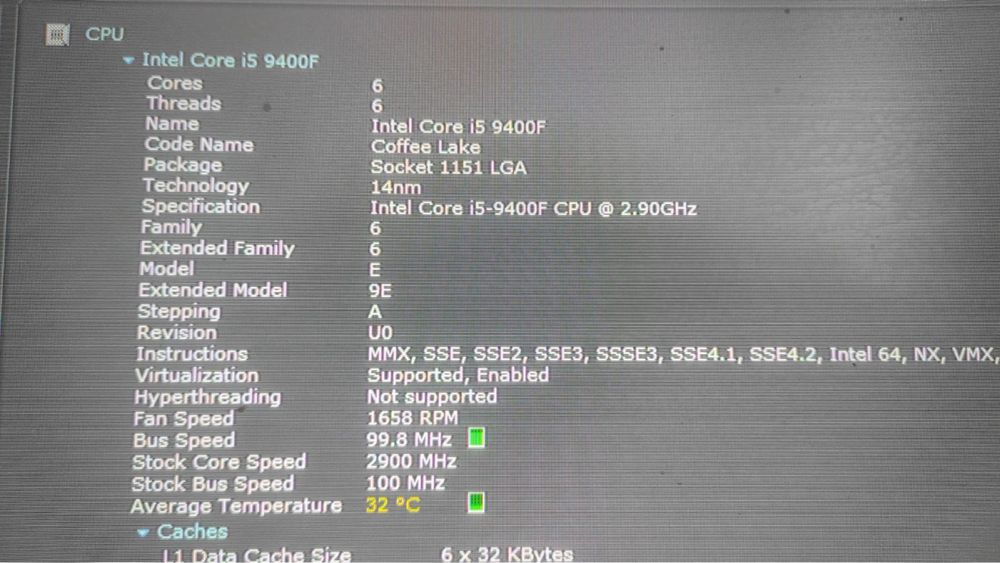 Системник i5 9400f