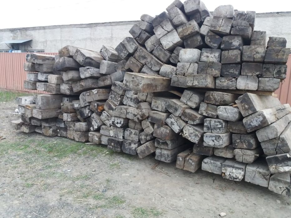 Продам шпалы строительные