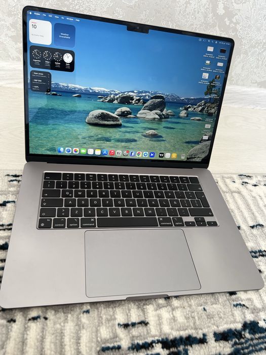 MacBook Air m2 15 duym,8/256 gb,94% yomkist 146 sikl, silver rang