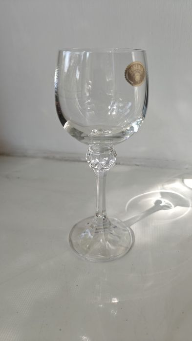 Пять винных бокалов Богемия