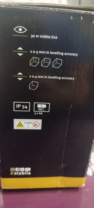 Линеен лазер Stabila  Lax 300 g