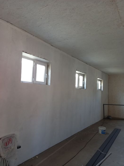 Штукатурка, стяжка пола