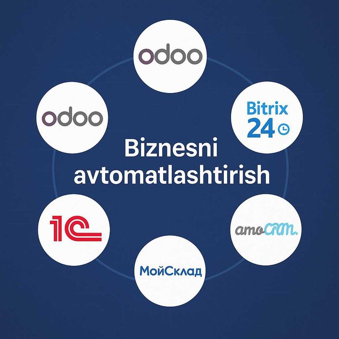 ERP va CRM o'rnatib beramiz