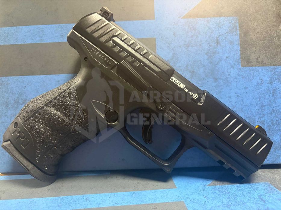 Cel mai puternic pistol paintball7.5jWalther cal.43bile cauciuc vopsea