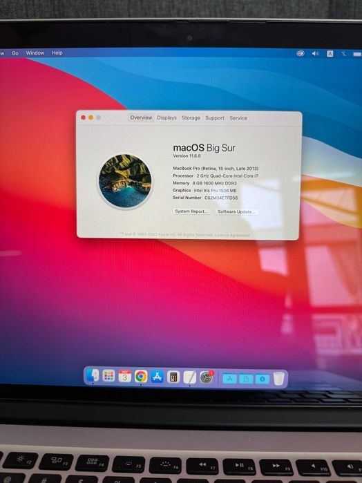 MacBook Pro Retina A1398