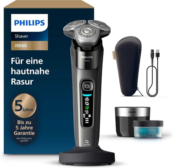 Нова Самобръсначка за Мокро и Сухо бръснене PHILIPS i9000 X9002/30, 2 години Гаранция