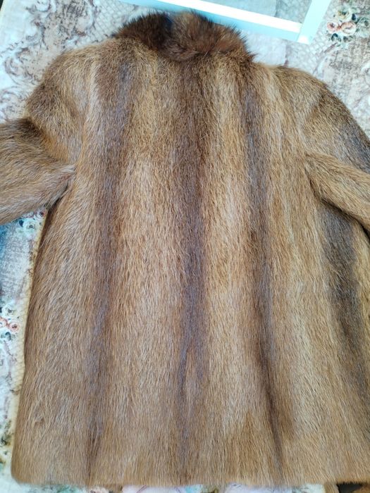 Blană naturală maro