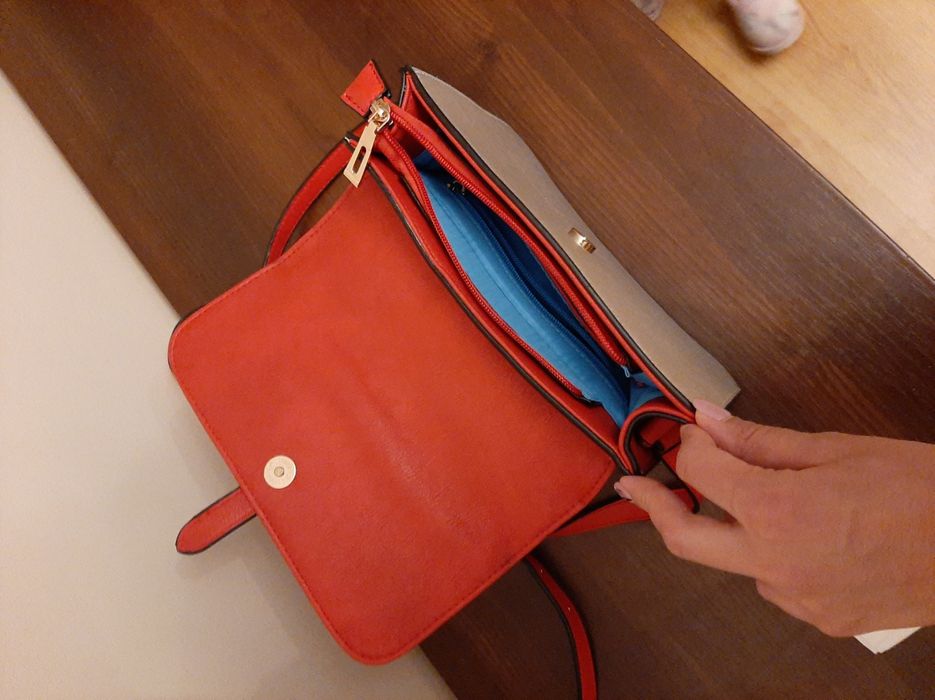 Дамска чанта gang. Естествена кожа