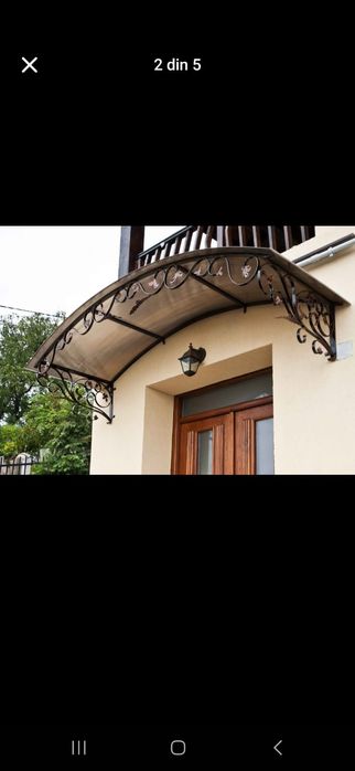 Copertine din fier forjat