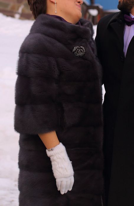 Норковая шуба трансформер