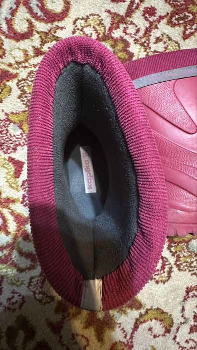 Продам резиновые сапоги с утеплителем Kapika