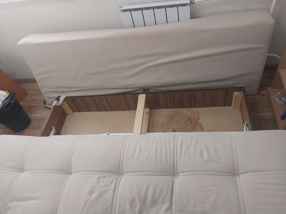 Диван на пружинных блоках