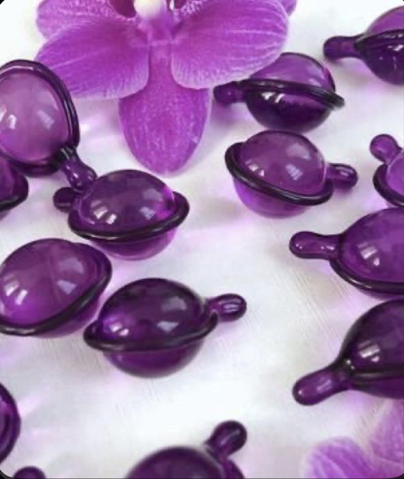 Капсули за бърз разтеж на косата възтановяване на сухи изтощени коси