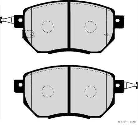 Передние тормозные колодки на NISSAN MURANO
