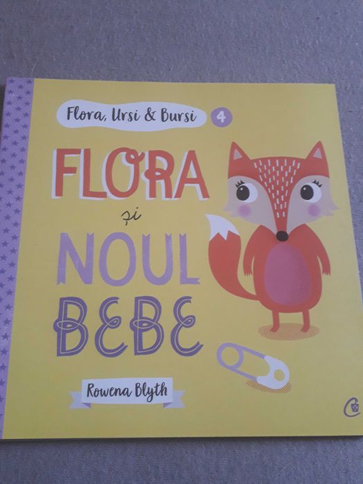 Serie cărți pentru copii Flora, Ursi & Bursi (2-7 ani)