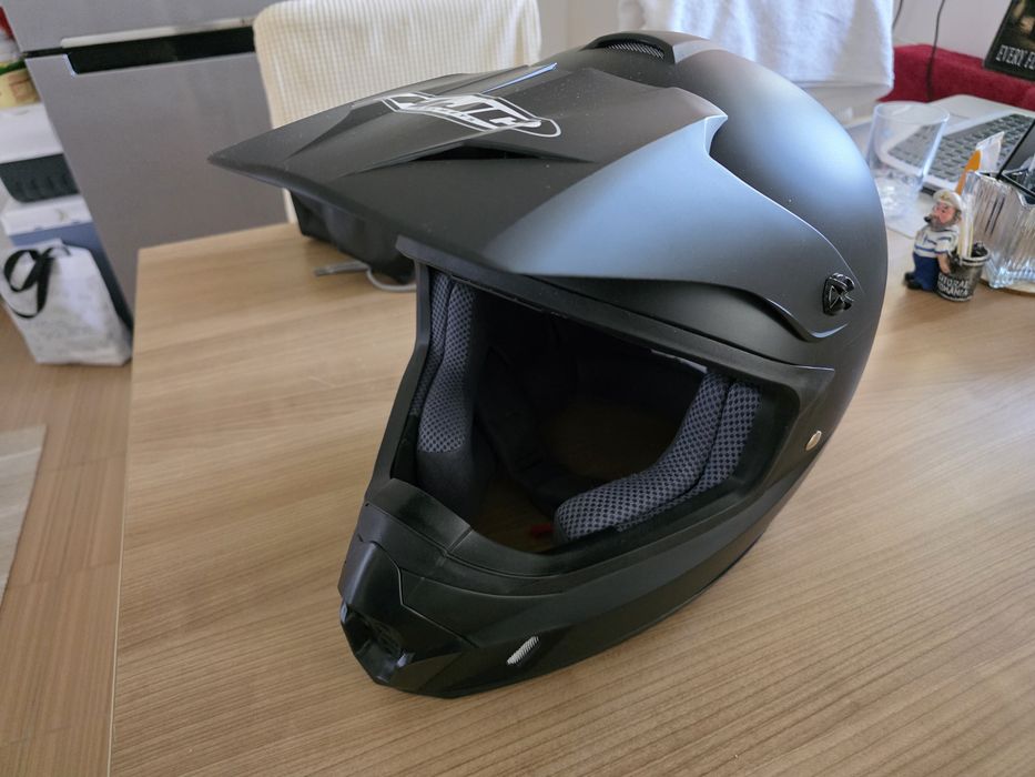 Casca protectie moto ATV sau trotineta electrica.