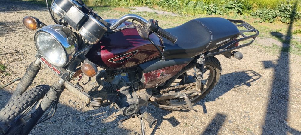Продам мотоцикл альфа самурай 125с