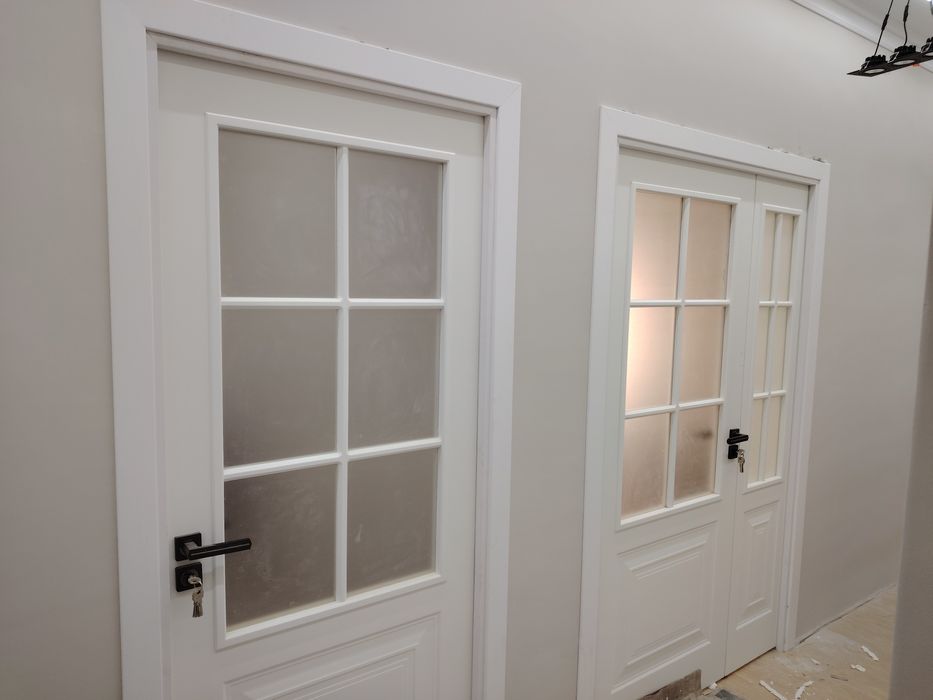 Установка Двери  арка