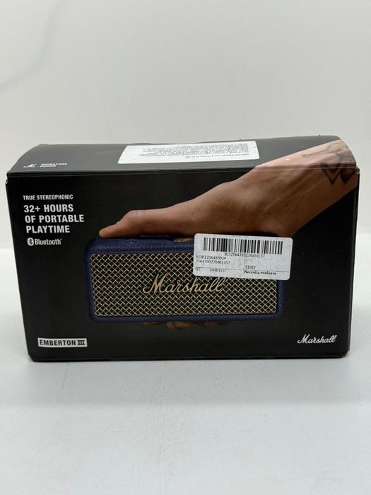 Boxa portabila Marshall Emberton III, Bluetooth, 38W, Autonomie -A-