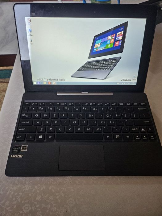 Нэтбук трансформер Asus в рабочем состоянии