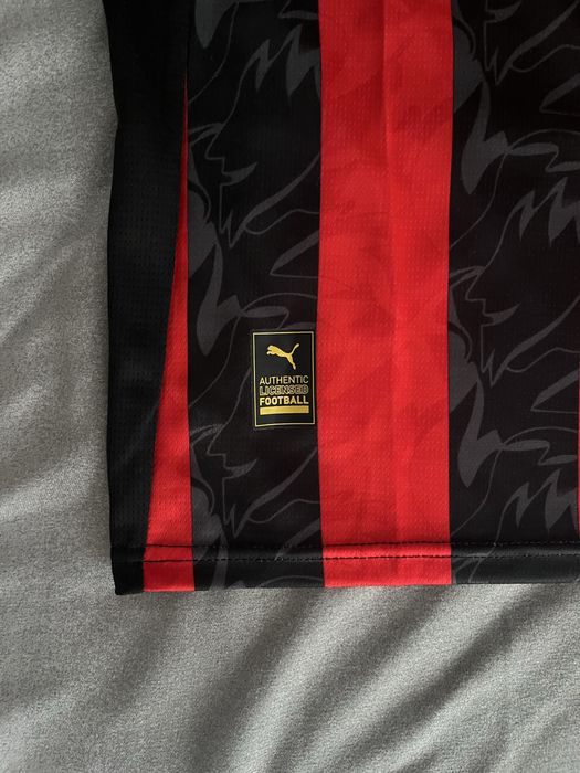 AC Milan Home 2025/26 Authentic Match Jersey Mânecă Lungă – Puma DryCELL