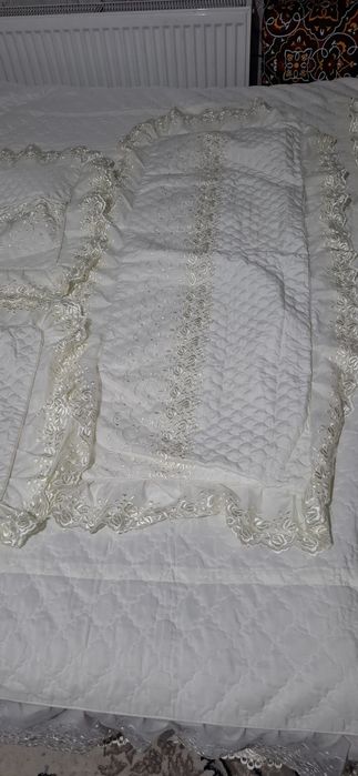 Пастельное бельё молочный цвет