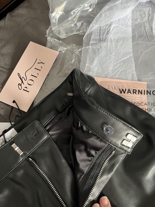 Дълга кожена пола Oh polly размер Uk6 - S