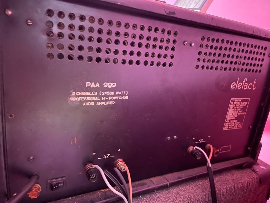 Усилитель elefact 1.000 ватт