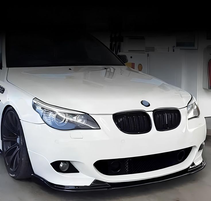 передний бамперный сплиттер M-tech (губа) для Бмв BMW Е60