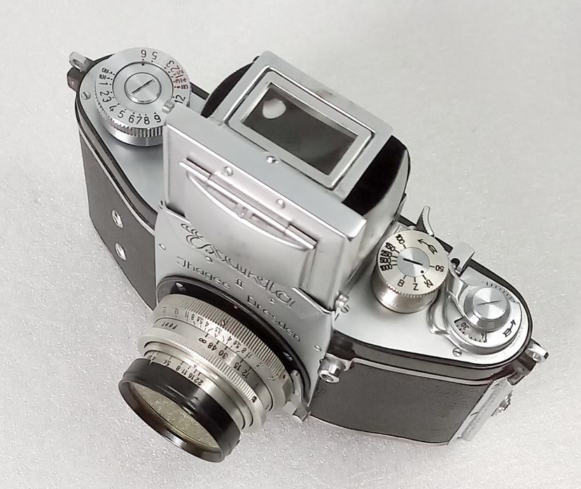 Aparat foto film colecție - Exakta Kine ll - 1949 - vintage IMPECABIL