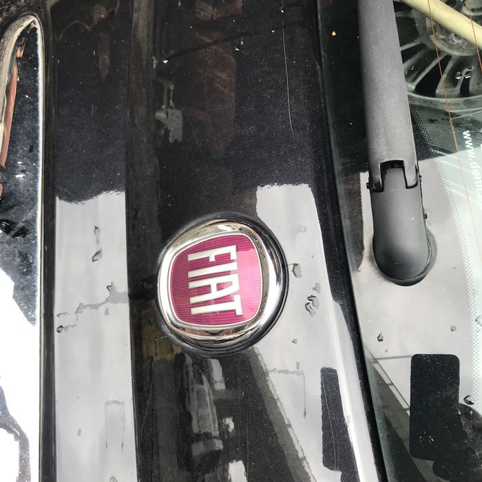 Заден капак за Фиат Fiat 500 2009-2019 година черен металик