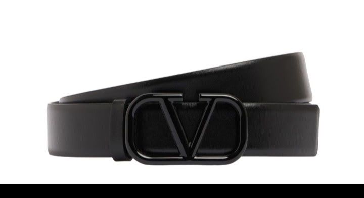 Curele Valentino piele naturala 100%,logo metalic negru,diverse dimens