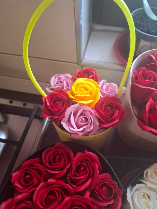 Trandafiri din sapun