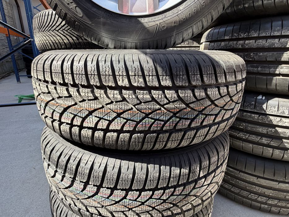 Roti Jante Anvelope Vw Devonport Originale 5X120 Transporter T5 T6 215/60/17c Dunlop 3D M+S NOI 0KM