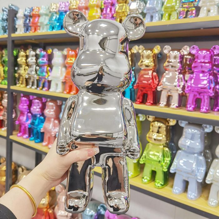 Bearbrick Art-Фигурка: Трендовая Копилка Интерьерный Медведь 3 размера