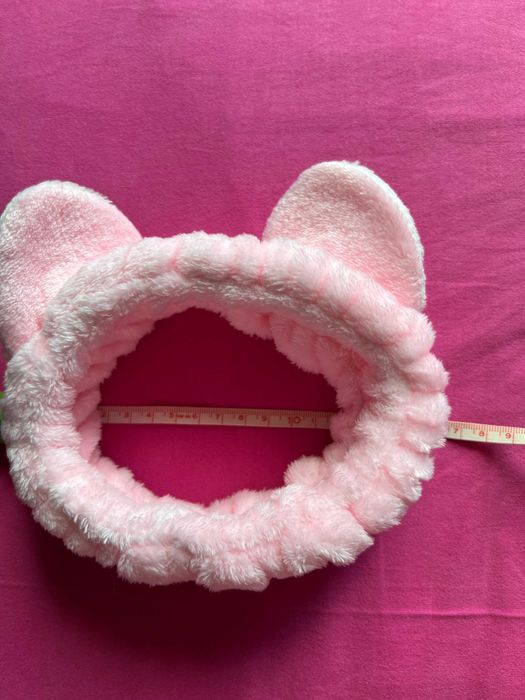 Детска лента за глава с уши на котка. Нова.