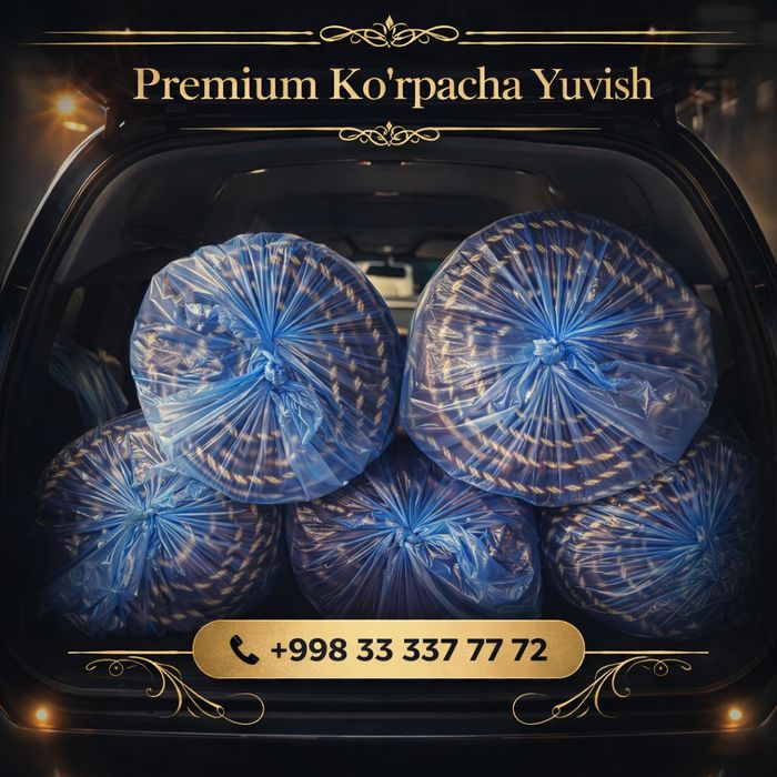 Professional ko‘rpacha yuvish xizmati | Ishonchli xizmat, qulay narxla