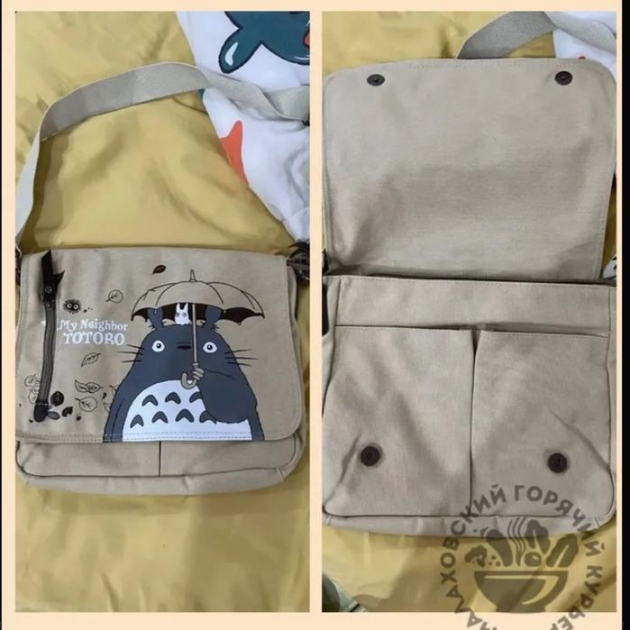 Сумка холщевая Тоторо