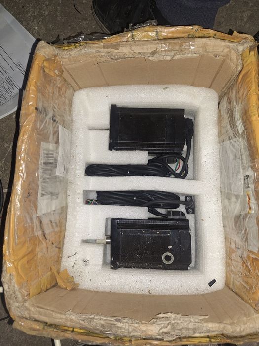 Set CNC motor pas cu pas NEMA34 closed loop 8Nm 12Nm driver + sursă