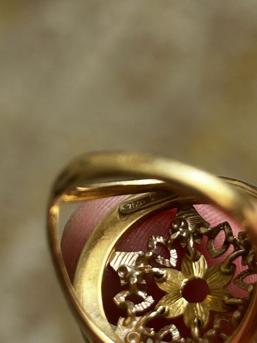 Продам кольцо 750 пробы