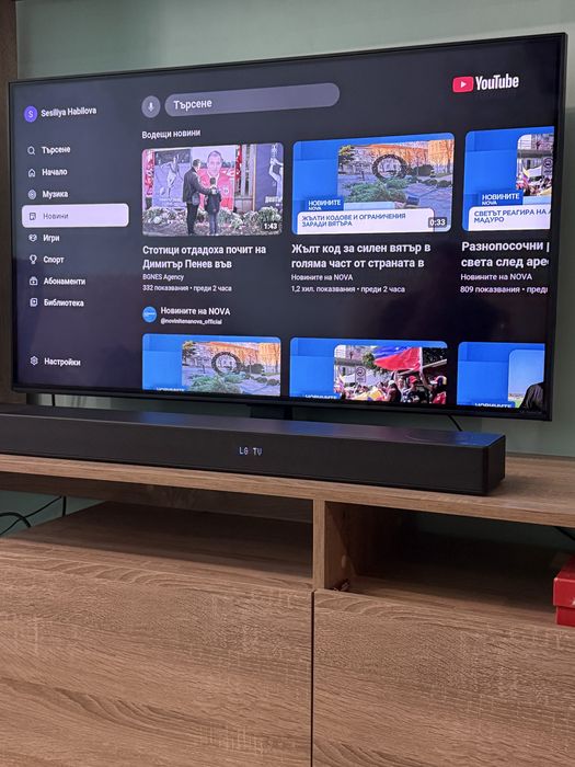 LG 43NANO763QA – 43 инча” NanoCell 4K Smart TV - ОТЛИЧЕН