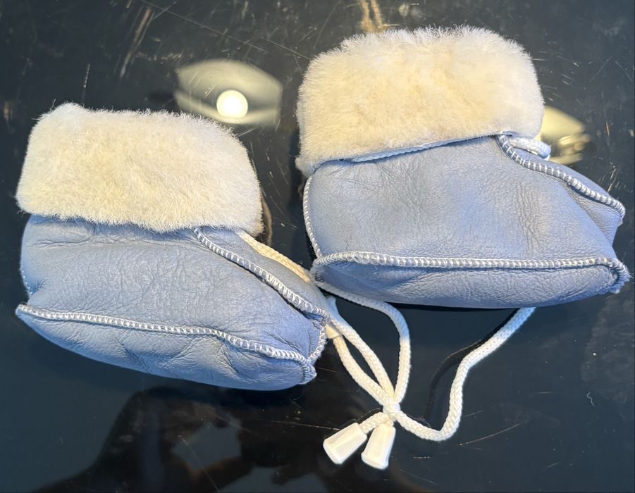 Бебешки буйки/ботушки от 100% овча кожа