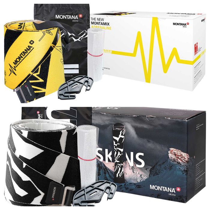 Piele Foca Ski Schi Tura Pomocca Montana Gecko Fischer Contour Elan