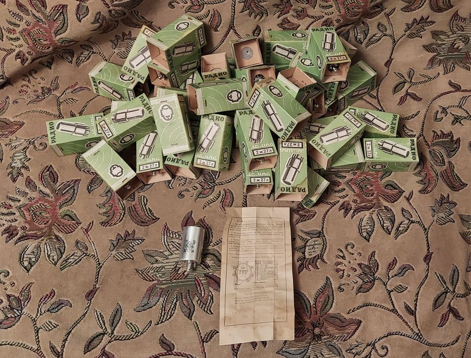 Радио лампы ссср